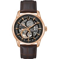 Orologio Bulova Uomo Sutton Classic in Acciaio placcato oro rosa 97A169 - 97A169